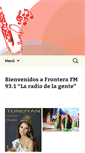 Mobile Screenshot of fronterafm.com.ar